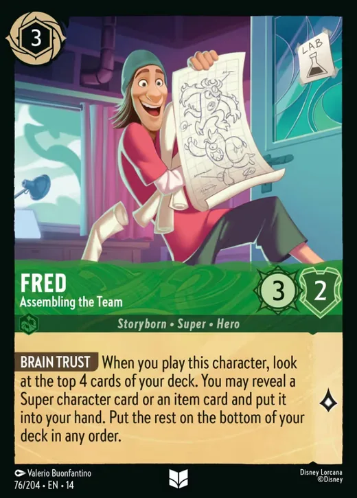 Fred – Assembling the Team