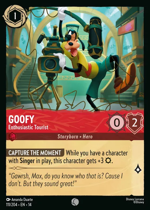 Goofy – Enthusiastic Tourist