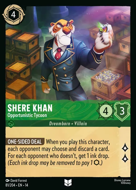 Shere Khan – Opportunistic Tycoon