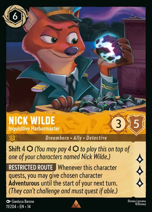 Nick Wilde – Inquisitive Harbormaster