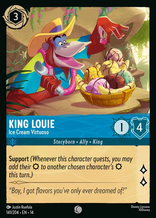 King Louie – Ice Cream Virtuoso