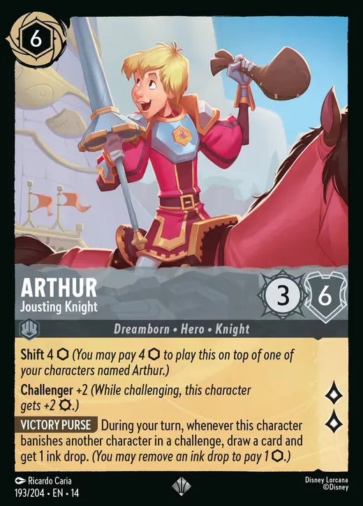 Arthur – Jousting Knight