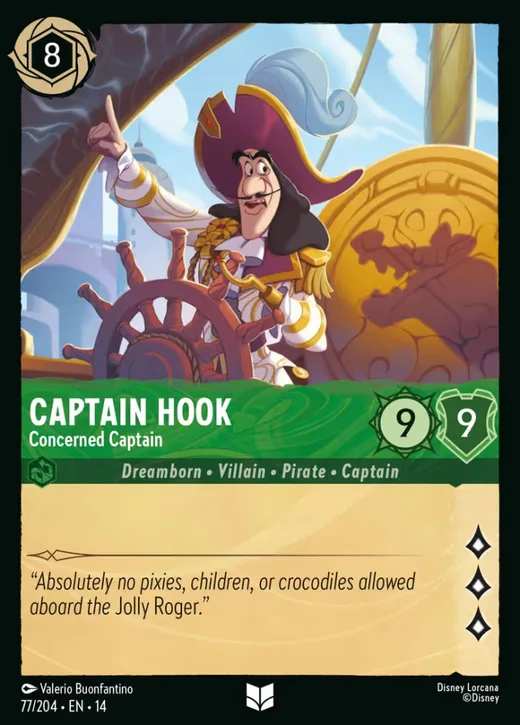 Captain Hook – Concerned Captain