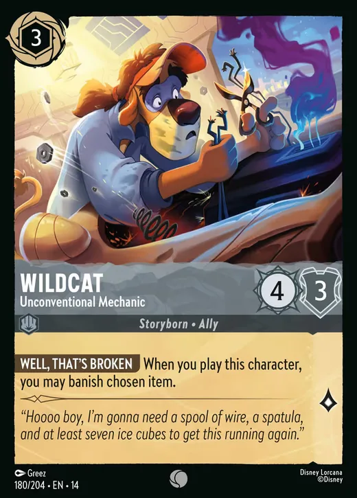 Wildcat – Unconventional Mechanic