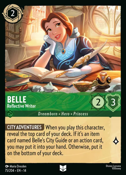 Belle – Reflective Writer