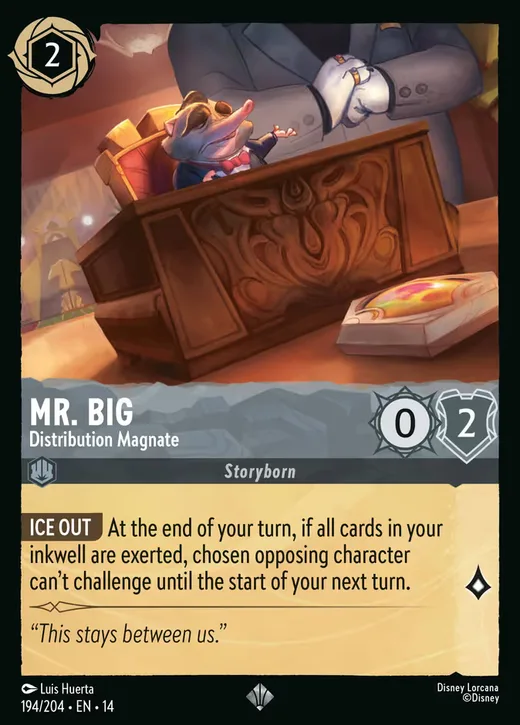 Mr. Big – Distribution Magnate