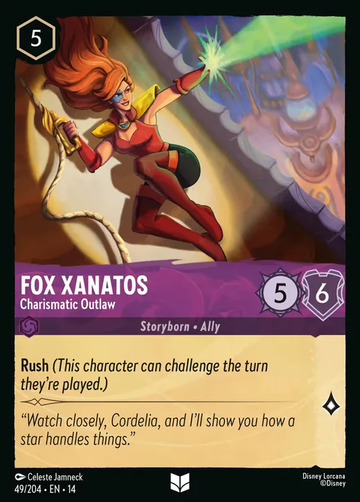 Fox Xanatos – Charismatic Outlaw