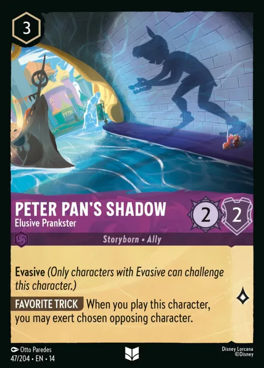 Peter Pan's Shadow – Elusive Prankster