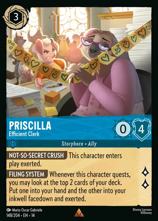 Priscilla – Efficient Clerk