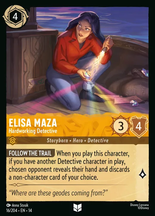 Elisa Maza – Hardworking Detective