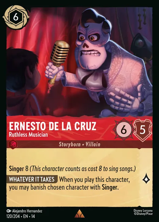 Ernesto de la Cruz – Ruthless Musician