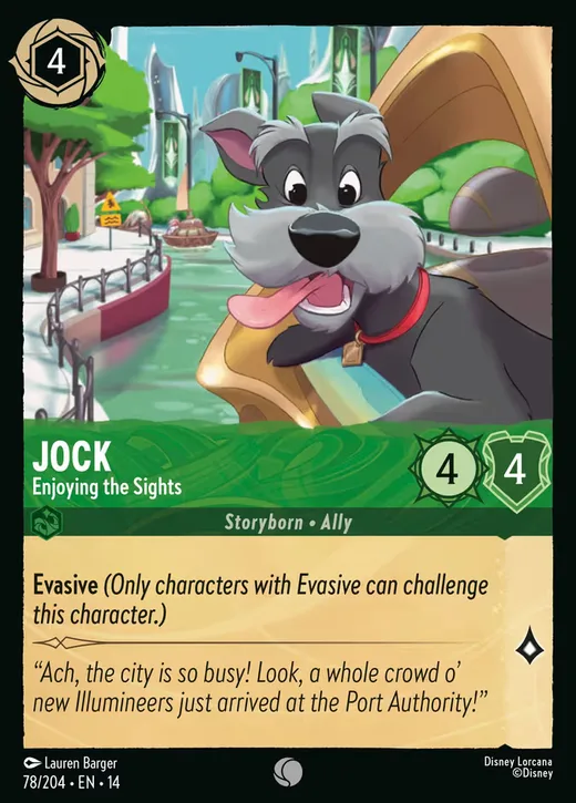 Jock – Enjoying the Sights