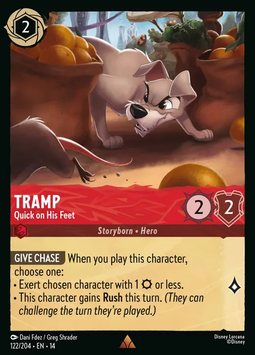 Tramp – Quick on His Feet