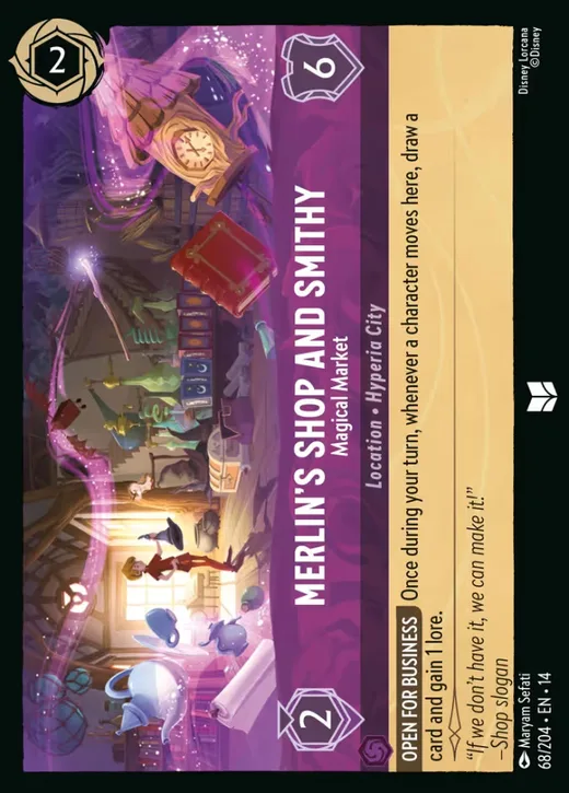 Merlin's Shop and Smithy – Magical Markey