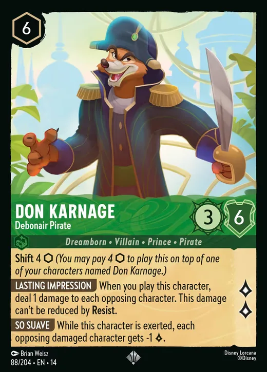 Don Karnage – Debonair Pirate