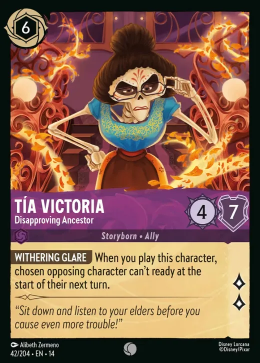 Tia Victoria – Disapproving Ancestor