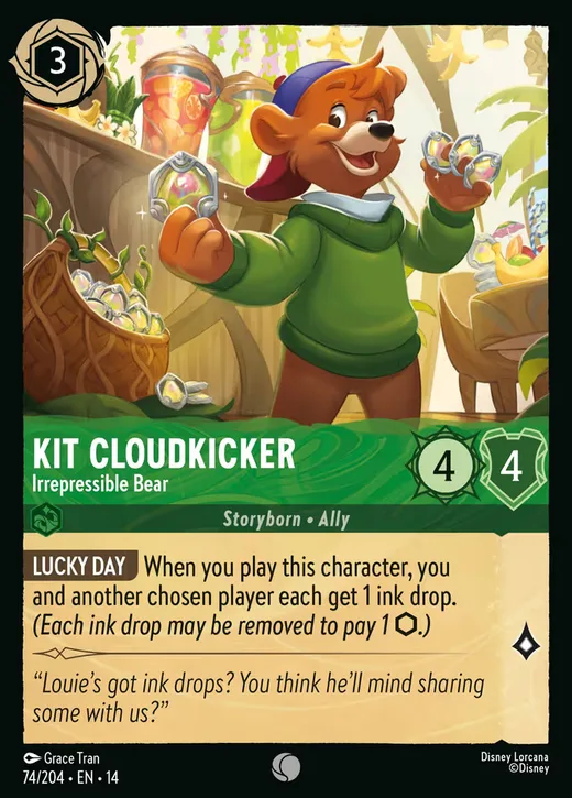 Kit Cloudkicker – Irrepressible Bear