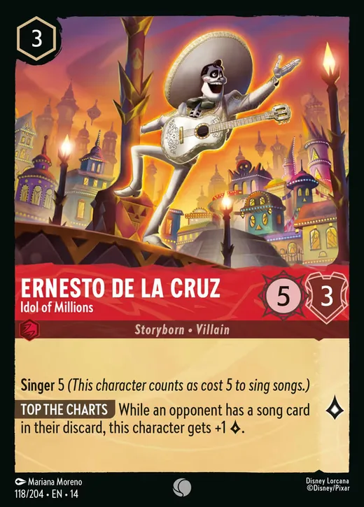 Ernesto de la Cruz – Idol of Millions