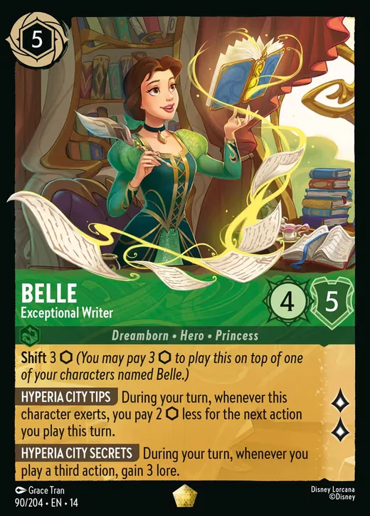 Belle – Exceptional Writer