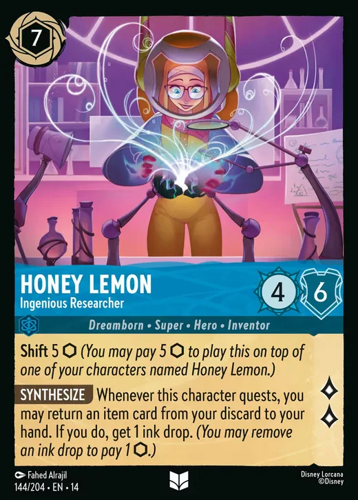 Honey Lemon – Ingenious Researcher