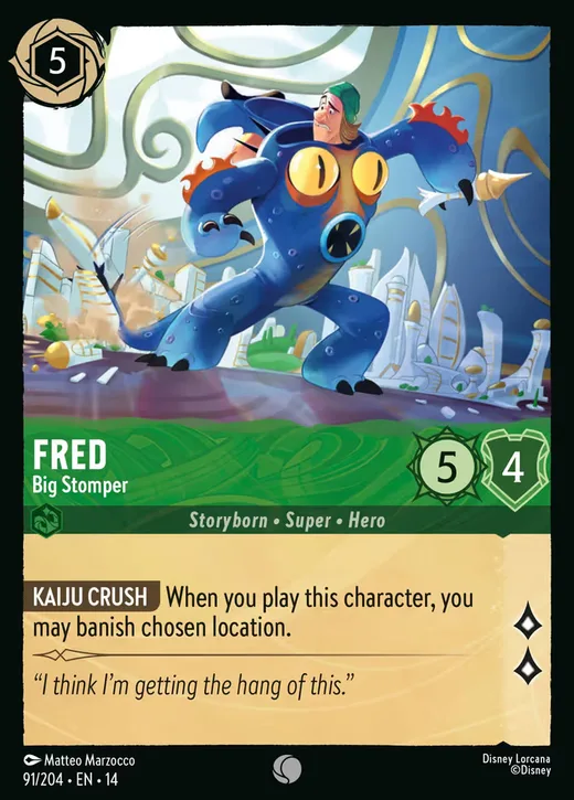 Fred – Big Stomper
