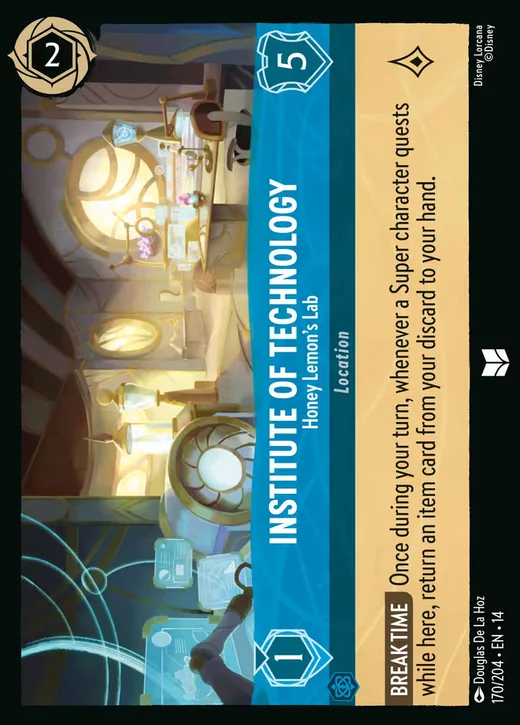 Institute of Technology – Honey Lemon's Lab