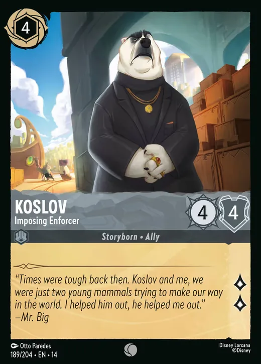 Koslov – Imposing Enforcer