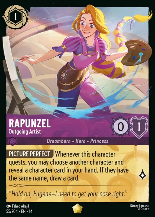 Rapunzel – Outgoing Artist
