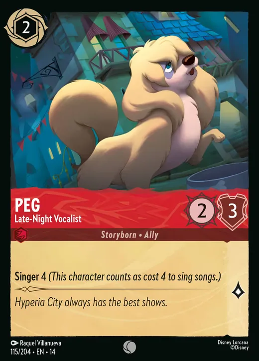 Peg – Late-Night Vocalist