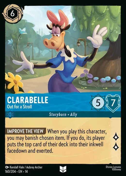 Clarabelle – Out for a Stroll