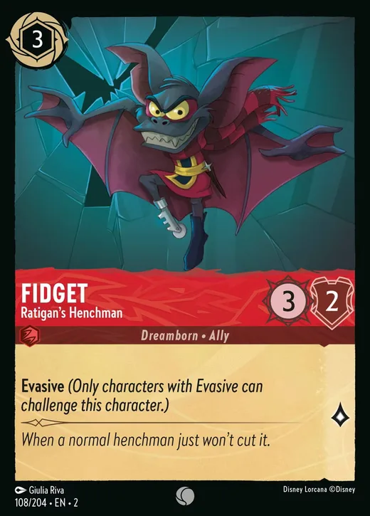 Fidget – Ratigan's Henchman