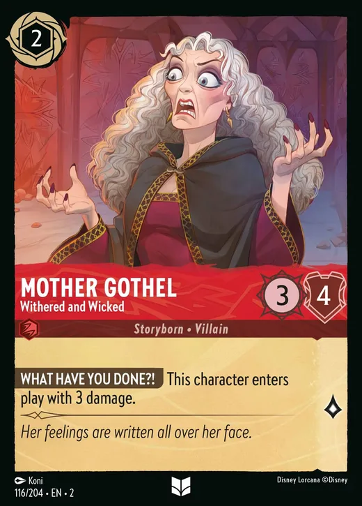 Mother Gothel – Withered and Wicked