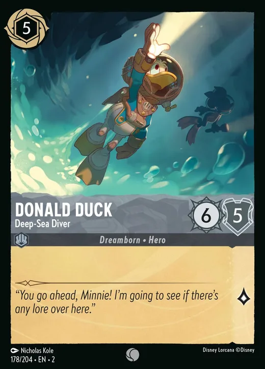Donald Duck – Deep-Sea Diver