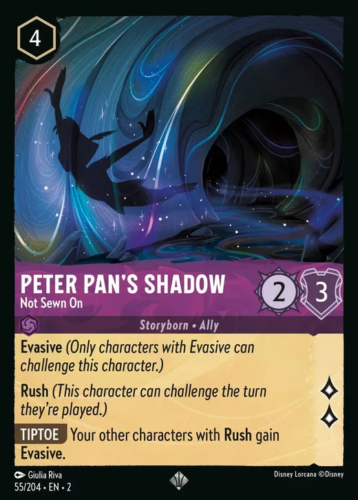 Peter Pan's Shadow – Not Sewn On