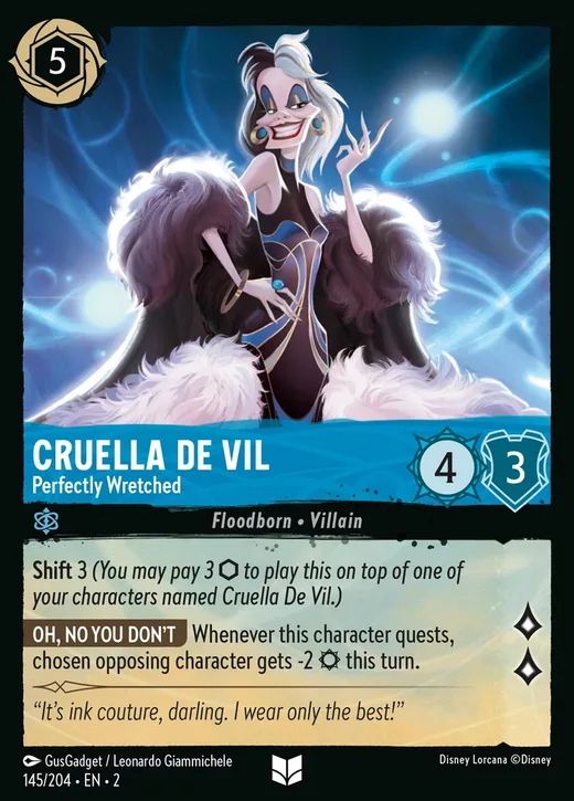 Cruella De Vil – Perfectly Wretched