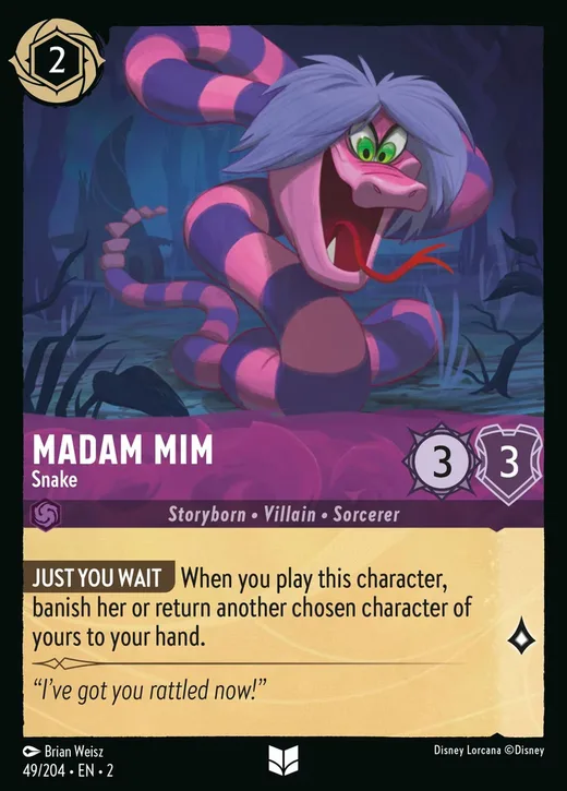 Madam Mim – Snake