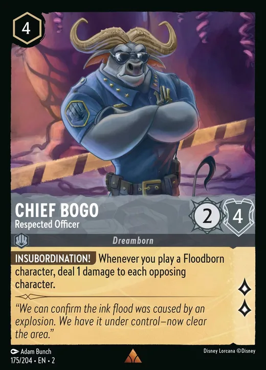 Chief Bogo – Respected Officer