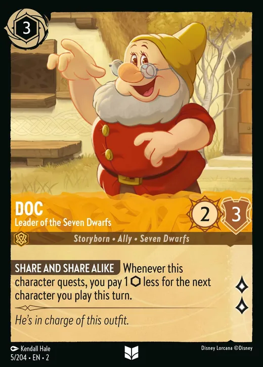 Doc – Leader of the Seven Dwarfs