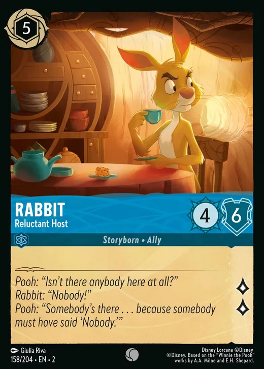 Rabbit – Reluctant Host