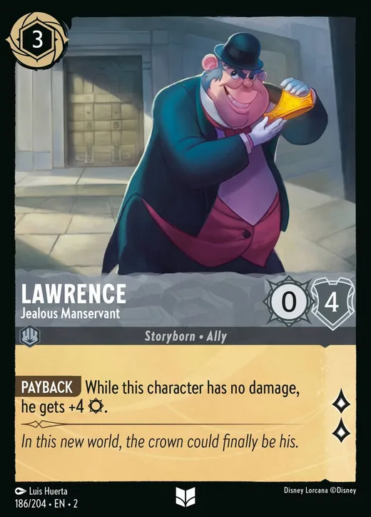 Lawrence – Jealous Manservant