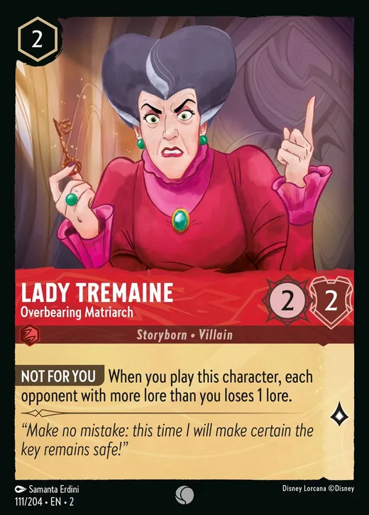 Lady Tremaine – Overbearing Matriarch