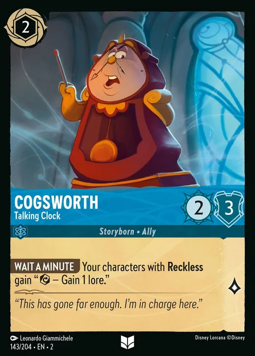 Cogsworth – Talking Clock