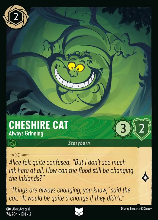 Cheshire Cat – Always Grinning