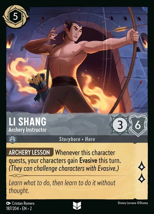 Li Shang – Archery Instructor