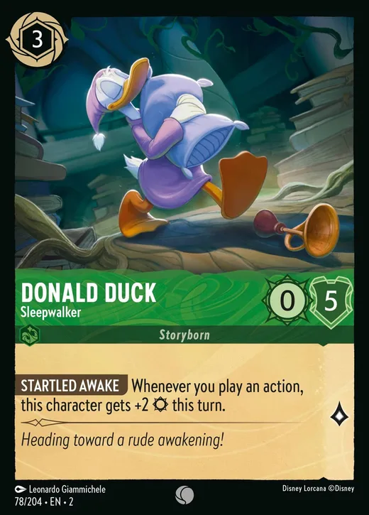 Donald Duck – Sleepwalker