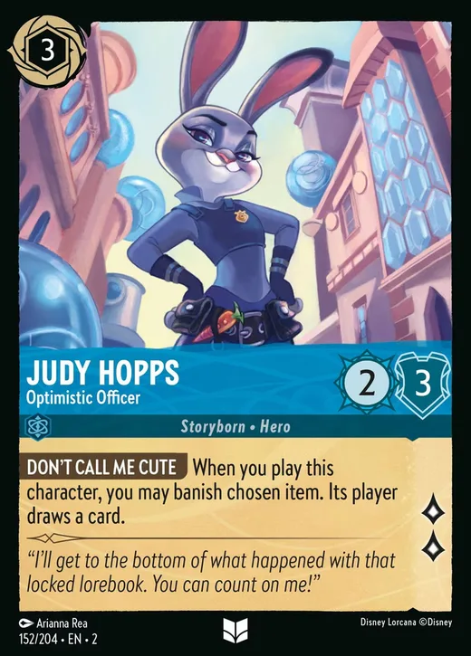 Judy Hopps – Optimistic Officer