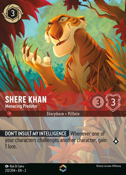 Shere Khan – Menacing Predator