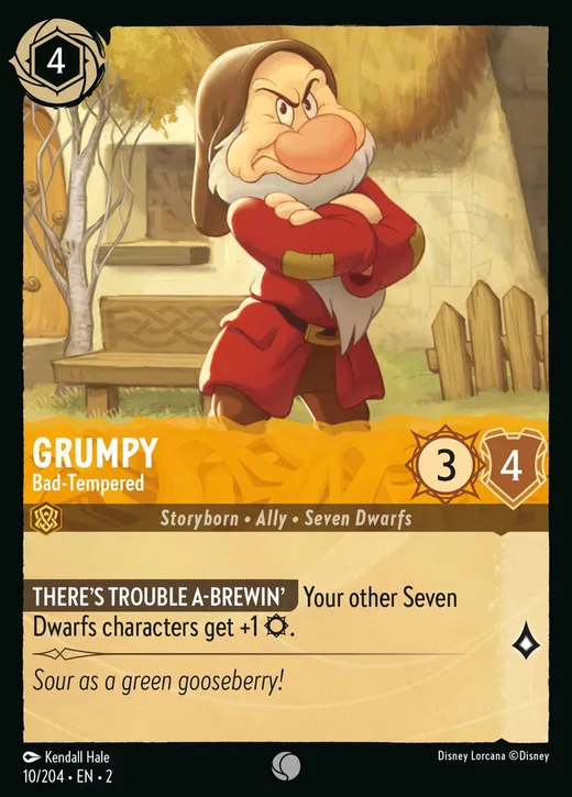 Grumpy – Bad-Tempered