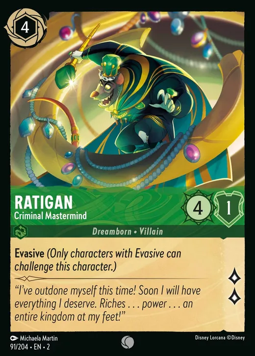 Ratigan – Criminal Mastermind