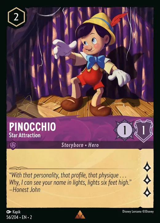 Pinocchio – Star Attraction